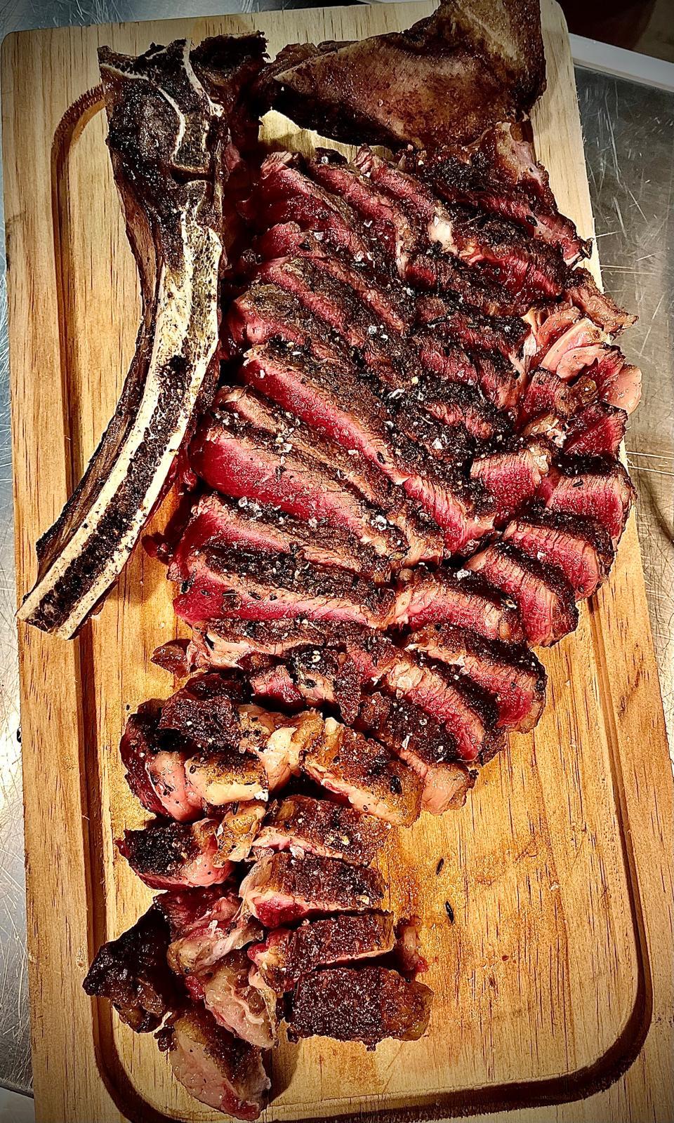 Chuletón de vaca pinta a la brasa de SomiArt